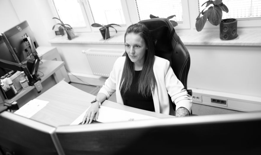 Advertising specialist at work